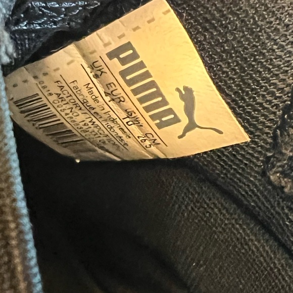 Puma Enzo Mesh Running Shoes Black Gold Women’s 10 Sneakers - Picture 9 of 11